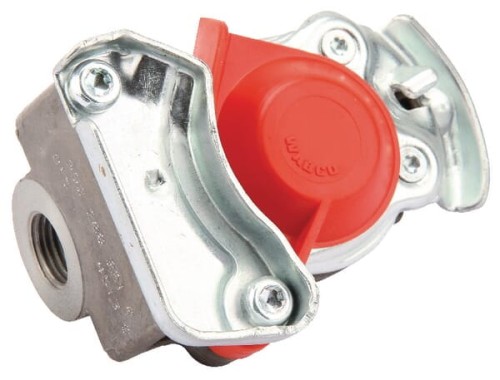 Złącze pneumatyczne automatyczne M16x1.5 czerwone 9522002210 - Intertraktor