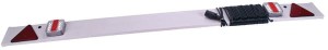 Zestaw lamp LED na belce, 1830mm z trójkątem odblaskowym 12m LA91298GP