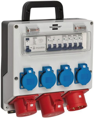 Rozdzielacz zasilania naścienny 4/32 IP44 EM1154890020 - Intertraktor