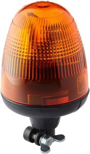 Lampa błyskowa halogenowa, obrotowa, 12V, pomarańczowa, na uchwyt, Ø 135 mm x 222 mm, Rotaflex Hella 2RL006846001