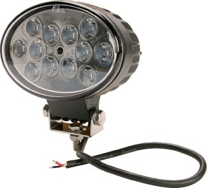 Lampa robocza LED, owalna 36W 2760lm 10/30V światło skupione 12 LED Kramp LA10060