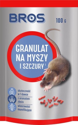 Granulat na myszy i szczury, 100g - doypack 15941962 - Intertraktor