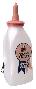 Butelka do pojenia cieląt "Peach Teat", 1,5 l 1620251045