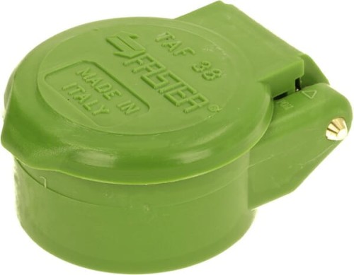 Zatyczka chroniąca od kurzu do gniazd 2FFN38..F zielona TAF38V - Intertraktor