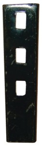 Redliczka 200x45x10 mm wygięta, 3-otw. pasująca do Väderstad Kramp 419998KR