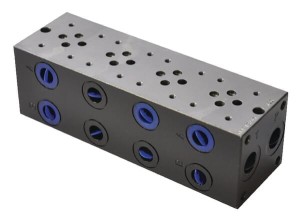 Płyta zaworu Cetop 03 - NG6, MR-34-GZ przyłącze dolne 3/8" MR34GZ
