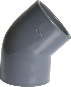 Kolano 45° PCW-U gopart, 63 x 63 mm 7063645GP