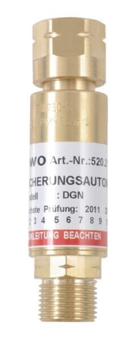Zawór zwrotny gazu Ewo, acetylen WP85211 - Intertraktor