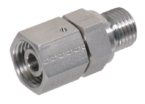 Przyłącze proste z uszczelką EGES-WD V4A, BSP 1/2" - 12L M18x1.5 EGESD12LR12WDRVS - Intertraktor