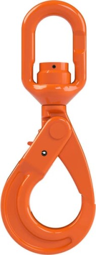 Hak obrotowy z zabezpieczeniem RSBS G10, 8 mm 2646108 - Intertraktor