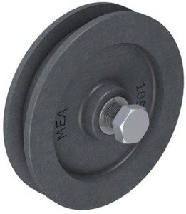 Rolka bramy przesuwnej, żeliwo, 90 mm, pojedyncza TB11330439