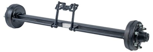 Oś hamowna ADR, 60 X 60, L-1500, piasta 160/205, M18 x 1,5 1253A60LA6DA1500 - Intertraktor