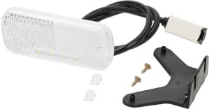 Lampa obrysowa LED, prostokątna 12/24V z wtyczką Jaeger Kramp LA30101