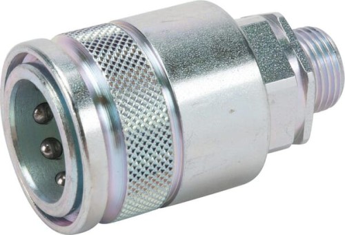 Szybkozłącze gniazdo SKP-F 1/2" gwint zewnętrzny M18x1.5 12L gopart SKPF12L18N - Intertraktor