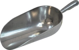 Szufla do paszy, aluminiowa, 1600g VV29797