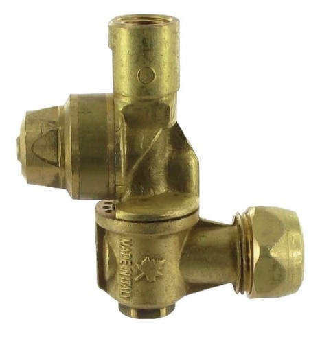 Uchwyt dyszy prosty mosiądz 1/4" IG 7661731 - Intertraktor