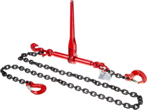 Łańcuch mocujący z napinaczem grzechotkowym, 8 mm ZRS8 - Intertraktor