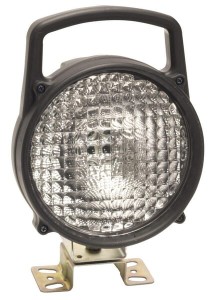 Lampa robocza, okrągła, 12/24V przezroczysta przykręcana Wesem 1400630030