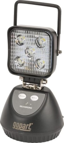 Akumulatorowa lampa warsztatowa robocza LED 12V/230V gopart LA85200 - Intertraktor