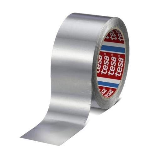 Taśma aluminiowa, odkształcalna 50 m x 50 mm Tesa® T606300000200 - Intertraktor