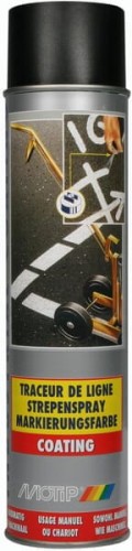 Środek do znakowania w sprayu do wózka, czarny 600 ml 000025 - Intertraktor
