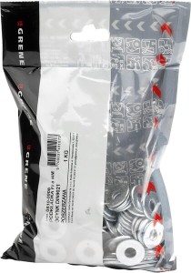 Podkładka płaska poszerzana M5x15x1.6 mm, stal ocynk DIN9021 Kramp 05100005