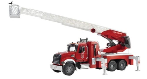 Wóz strażacki MACK Granite z pompą wodną U02821 - Intertraktor