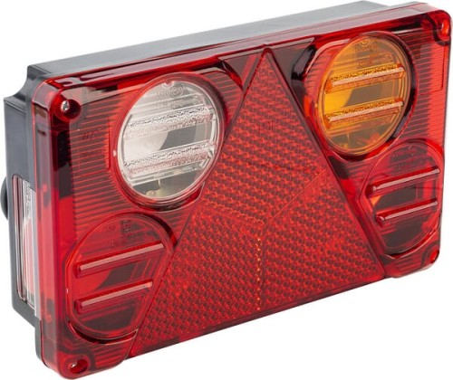 Lampa zespolona tylna, 388, prawa, 12/24V 1400300388 - Intertraktor