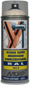 Lakier akrylowy w sprayu, RAL 1013 biały perłowy 400 ml 07056