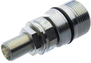 Szybkozłącze skręcane 1/2" gwint grodziowy M18x1.5 12L - gniazdo SKSF12N18