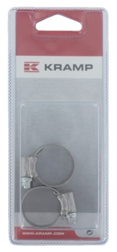 Opaski węży V2A 15 x 24mm 2x KRRVS1524P002 - Intertraktor
