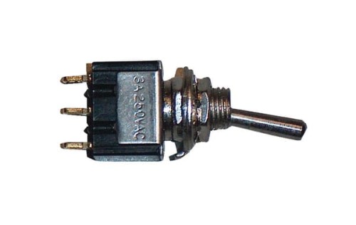 Przełącznik, mini, mom-off-mom, 1-biegunowy 5637 - Intertraktor