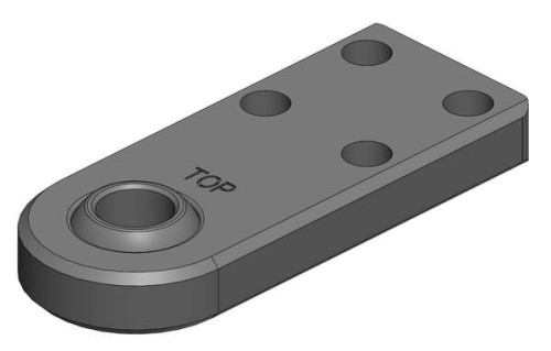 Zaczep oczkowy 70x70 Besson kat. 3 Ø 39 mm 00659160A02 - Intertraktor