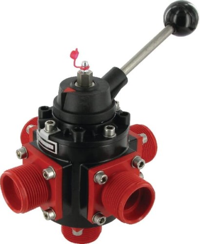 Zawór kulowy 4/5-drog. 1 1/4" VTDC1300 - Intertraktor