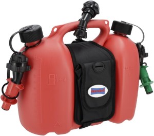 Kanister podwójny Profi Hünersdorff, czerwony 6+3 l JK805062