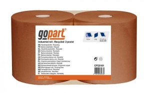 Ręcznik papierowy, brązowy w rolce, 21 cm x 125 m, 2 warstwowy, gopart CP23101