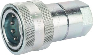 Szybkozłącze gniazdo 3/4" gwint wew. 3/4" BSP z zaworem grzybkowym NV NV34GASF