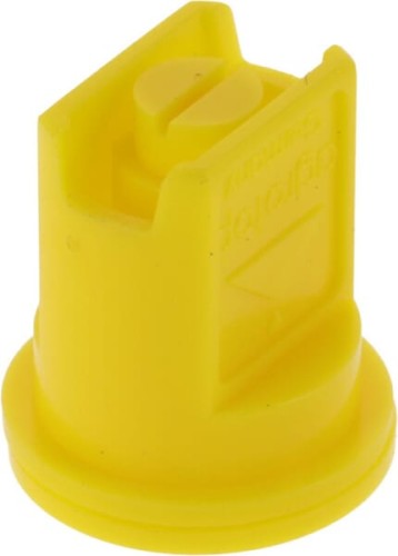 Rozpylacz eżektorowy RowFan 40-02E, żółty z tworzywa sztucznego Agrotop RF4002E - Intertraktor
