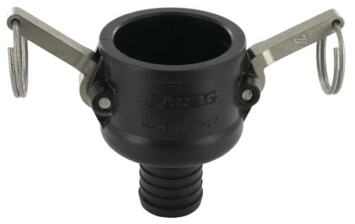 Gniazdo Camlock typ C PP Arag, na wąż 1 1/2" 32 mm 18106C5 - Intertraktor