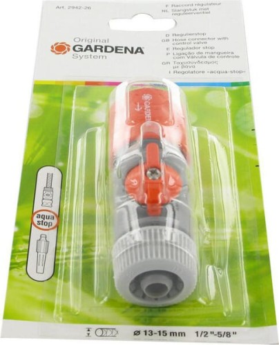 Szybkozłącze z kranem Gardena, 1/2" GA2942 - Intertraktor