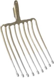Widły do ziemniaków nieoprawne SHW, 9 zębów 365 x 255 mm ES54556