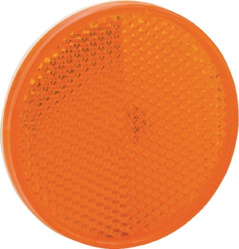 Odblask okrągły z otworami pomarańczowy (linked) CT54010 - Intertraktor