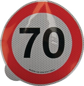Naklejka 70 km Włochy WB7970IT