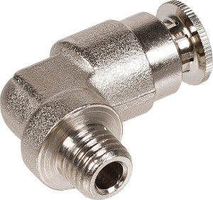 Szybkozłącze kolankowe 90° Ø 6 mm stałe gwint zewnętrzny M8x1 Kramp CLWS6MK81