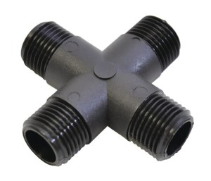 Kształtka krzyżowa 45° 1/2" gwint zew. Arag 150020