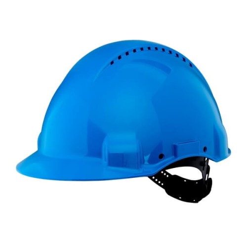 Kask ochronny G3000, niebieski G3000CUVBB - Intertraktor