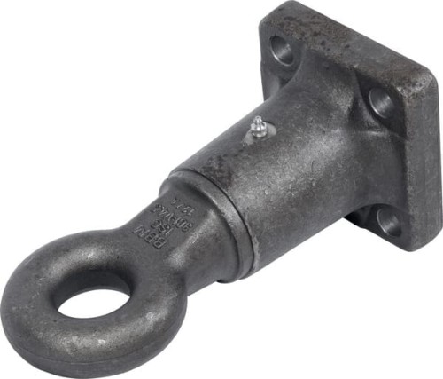 Zaczep holowniczy, na płytę, 38T, 4,5 T, Ø 58, 100x110 mm 5193189745 - Intertraktor
