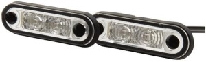 Lampa obrysowa LED, prostokątna 12/24V czerwona przykręcana 78x2 LED Hella 2XA959790401