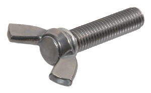 Śruba skrzydełkowa DIN316 M6x10 mm stal nierdzewna A2 Kramp 316610RVSAMP001