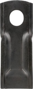 Nożyk kosiarki rotacyjnej lewy/prawy 132x50x4 mm owalny otwór 23.0x20.5 mm pasuje do Taarup 25 szt. KT5611050001KR